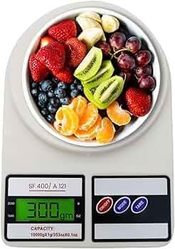 Atom Weight Machine for Kitchen, Digital Scale with LCD Display 3 Atom Weight Machine for Kitchen, Digital Scale with LCD Display - Image 3