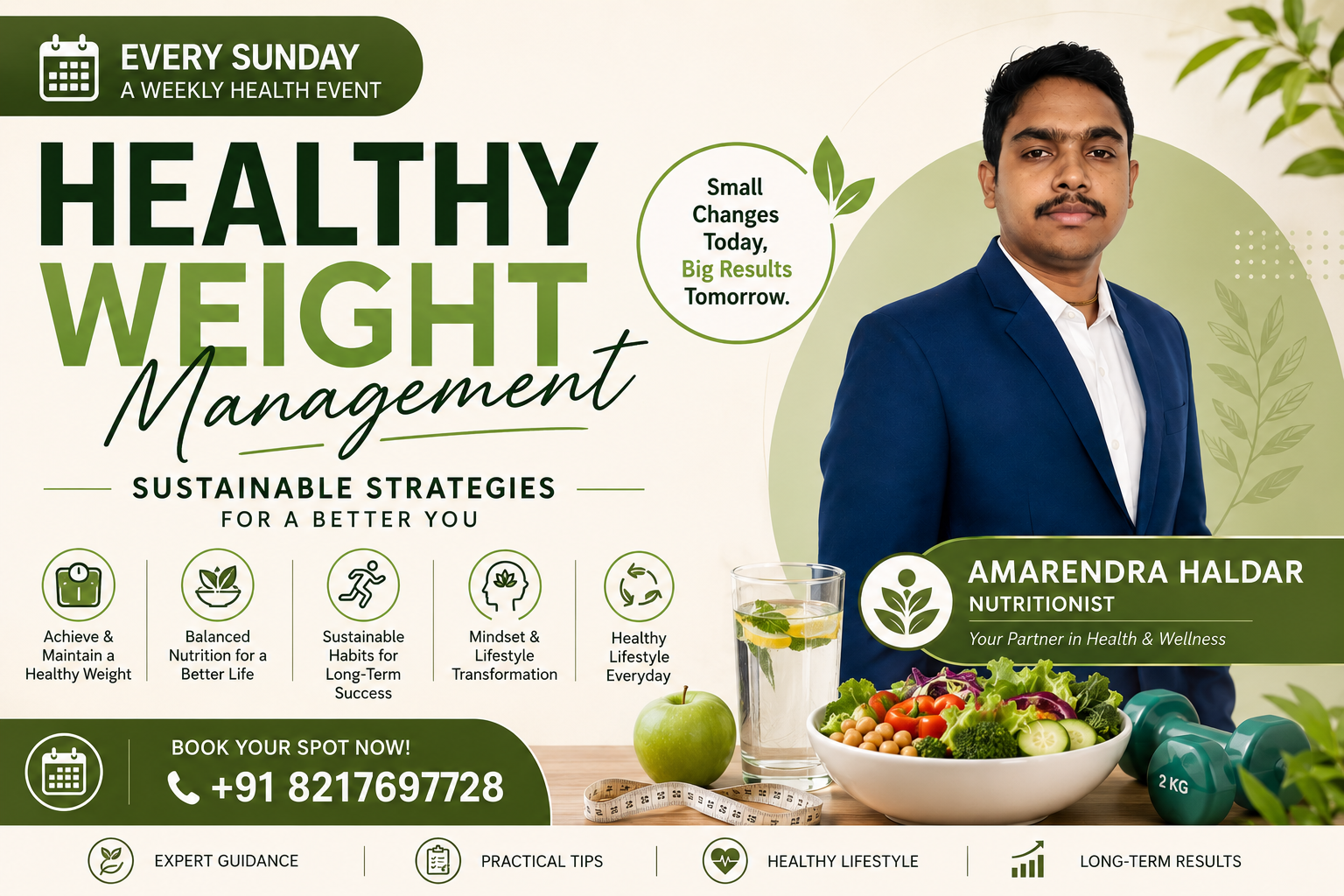 Healthy Weight Management: Sustainable Strategies for a Better You
