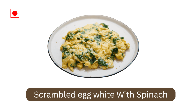 Scrambled Egg Whites with spinach